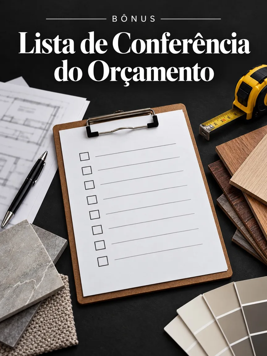 Capa do bônus Lista de Conferência do Orçamento